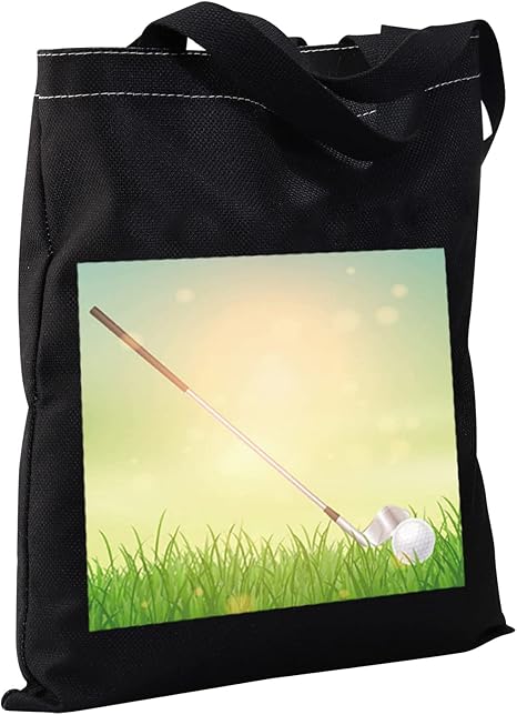 Golf Gifts Golf Tote Bag Ladies Golf Canvas Tote Bag Golf Player Gifts Golf Lover Gifts for Women Golfers Travel Bag