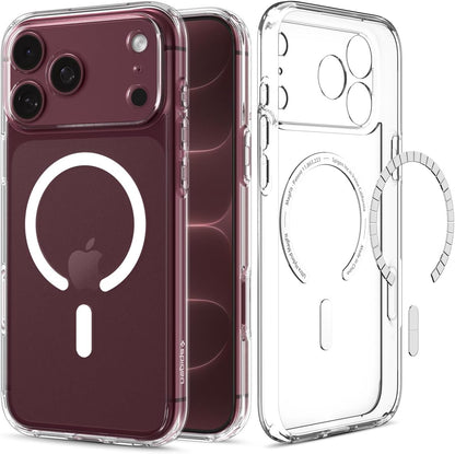 iPhone 17 Pro Max Case, Ultra Hybrid MagFit [TPU Covered Camera Control] [Anti-Yellowing] [Compatible with Magsafe] - Clear