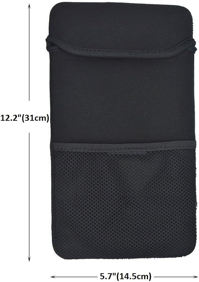 AF-WAN Soft Neoprene Case Storage Bag for Logitech MX Keys Mini Wireless Keyboard Storage Pouch Black
