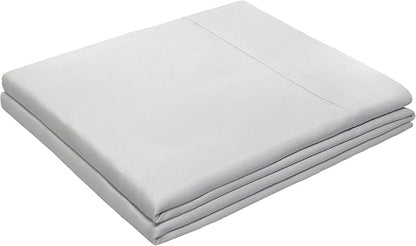 HBHLFZ Double top sheet, brushed ultra fine fiber sheets, soft and breathable, hotel quality sheets, shrink and fade resistant, easy to care for, only