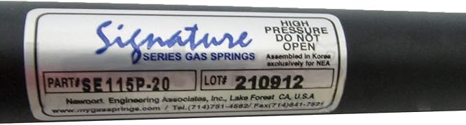 Signature Series New 11.5" Hatch Lid Gas Shock Boat Marine RV SE115P-20 SE115P20