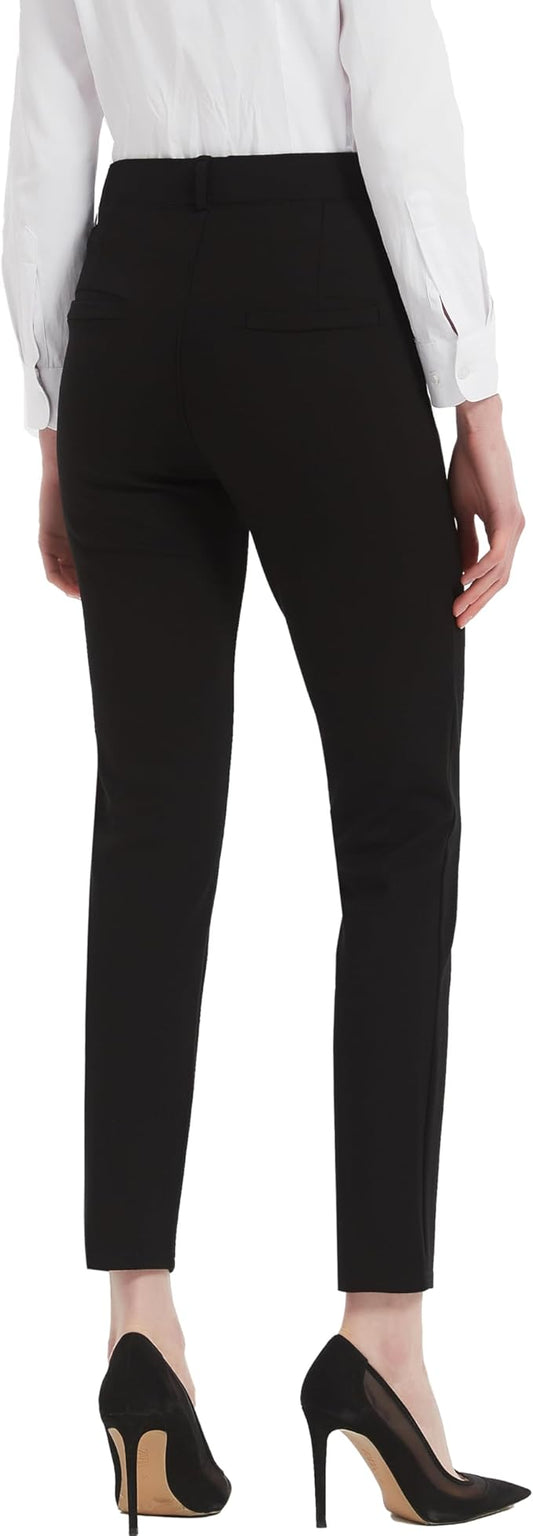 MGWDT Pants for Women's Dress Stretchy Blazer Business Pull On Work Pants