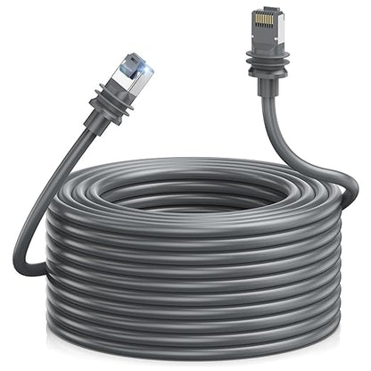 Starlink Gen 3 Cable, 32.8FT/10M Satellite Replacement Standard V3 Cable for Starlink Rectangular Satellite Gen 3 Starlink Cable Extension Starlink Accessories Waterproof - Gray