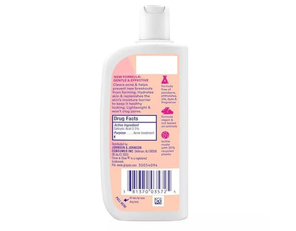 Clean  Clear Essentials Dual Action Facial Moisturizer with Salicylic Acid Acne Medication to Treat Acne and Prevent Pimples, Oil Free Face Moisturizer Cream for Acne-Prone Skin, 4 oz