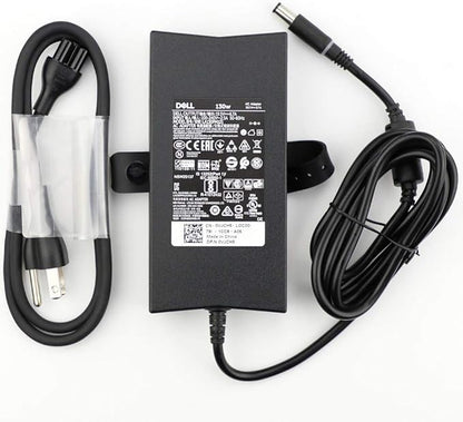 Dell 130W Watt PA-4E AC DC 19.5V Power Adapter Battery Charger Brick with Cord