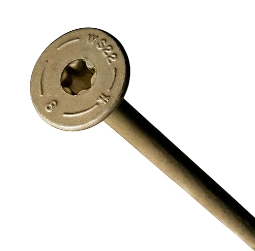 Simpson Strong-Tie SDWS22800DB-R50 Strong-Drive SDWS Timber Screw (Exterior Grade) — 0.220 in. x 8 in. T40, Tan (50-Qty)