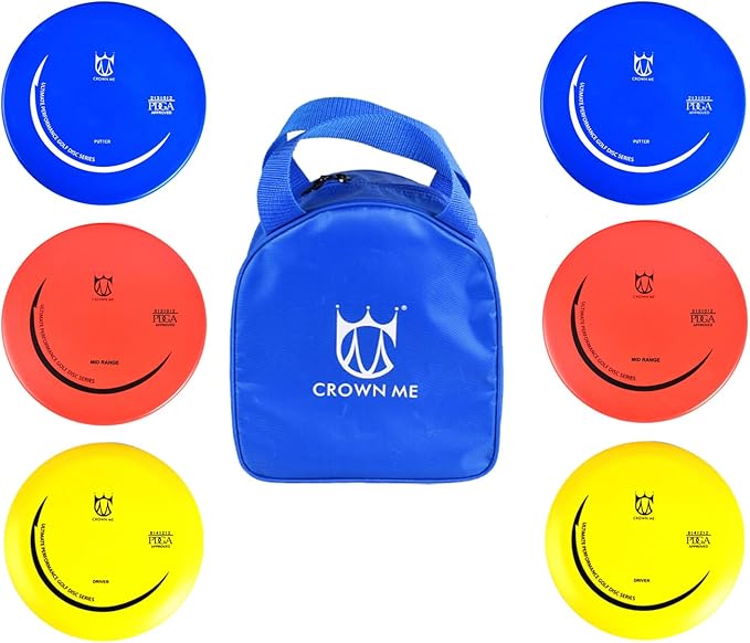 CROWN ME Disc Golf Set, Disc Golf Starter Set
