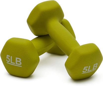 Basics Neoprene Dumbbell Hand Weights