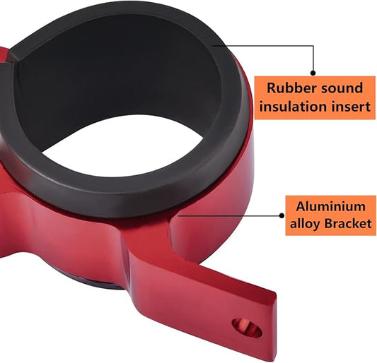 Car Fuel Pump Fuel Filter Mounting Bracket,60mm Fuel Filter Mounting Bracket, Fuel Pump Clamp Holder,Fuel pump mounting bracket- Red