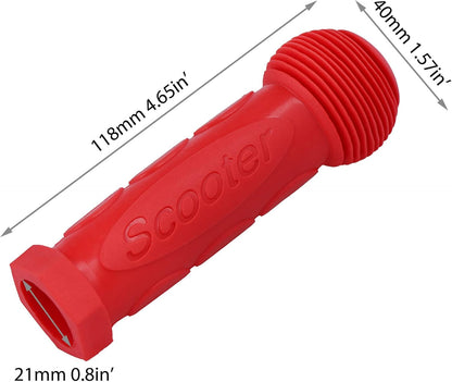 Kids Scooter Handle Grips Replacement Handlebars for 2/3/4 Wheels Child Kick Scooters Bike Rocking Car Push Cart, 9 Color Available, 2-Pack