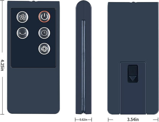 BFTR36B Replacement Remote Control fit for BlackDecker BFTR36B, for Senville SENTF-19JRA SENCH-22, for Basics FZ10-9LR Oscillating Tower Fan