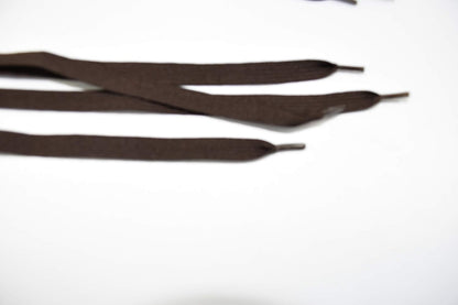 Mercer Wide-Elastic Shoelaces, Brown, 36" - 2 Pair