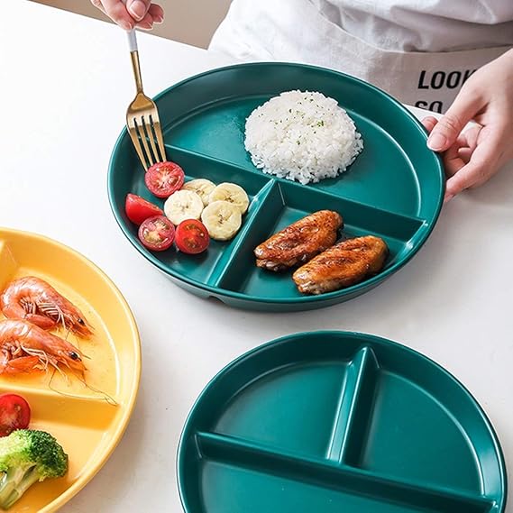 Household Ceramic Dinner Plates, Daily Use Serve Customer Store Dinner Sets Appetiser Dishes Jam  Mustard Pots Dessert Plates (Color : White, Size : 20cm)