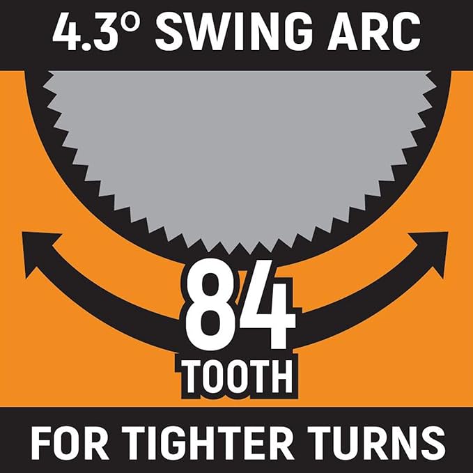 GEARWRENCH 38 Drive 84 Tooth Teardrop Ratchet 8-14" - 81211A-07