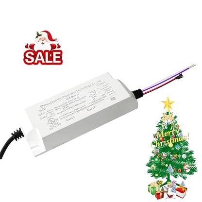 72W Magnetic LED Driver, 0-10V Dimmable, 0-100 Dimming,1850 Ma, Constant Current LED Driver Supply for LED Strip Light, Under Cabinet