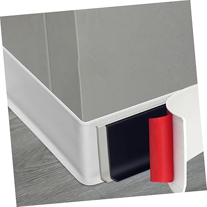 Self Adhesive Vinyl Baseboard Wall Corner Molding Trim Peel and Stick for Tile Edge Wall Decor