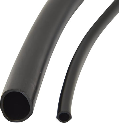 Raindrip 016010T 14 in. Drip Irrigation Supply Tubing, 100 ft., 14 in x 100 ft, for Drip Irrigation Parts, and Drip Systems, Black Polyethylene