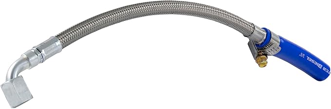 Sinister Diesel Turbo Coolant Feed Line  Fixes Factory Feed Line Leak  Fits 20112014 Ford Powerstroke 6.7L  Direct OEM Replacement