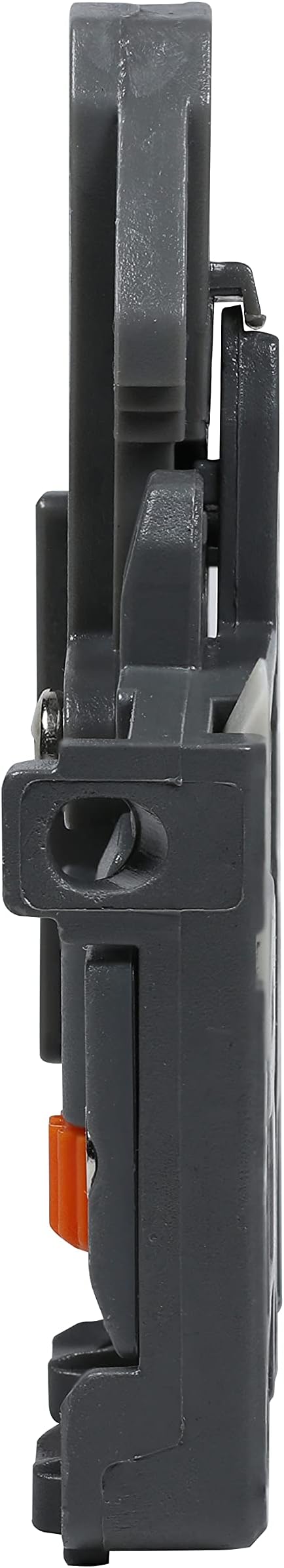 10 Pairs of DTC Undermount Drawer Slide Plastic Front Locking Device, Grey with Screws Included