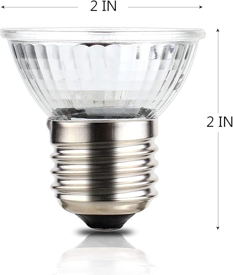 OMAYKEY 3 Pack 50W UVA  UVB Full Spectrum Sun Lamp Sunbathe Heat LampBulbLight for Lizard Reptiles  Amphibians