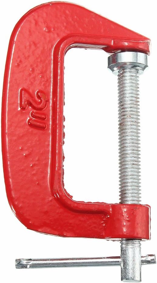 Wideskall 2 x 1 inch Malleable C Clamp (pack of 1)