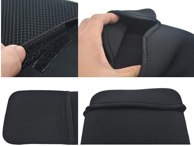 AF-WAN Soft Neoprene Case Storage Bag for Logitech MX Keys Mini Wireless Keyboard Storage Pouch Black