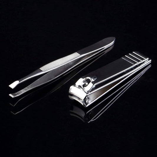 Fashion Stainless Steel Nail Clipper Cutter Trimmer Manicure Nail Art Toe Nail Clipper Manicure Beauty Tool Silver