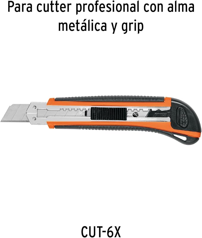 TRUPER REP-CUT-6 10 Blades for 18 mm Snap-Off Knife