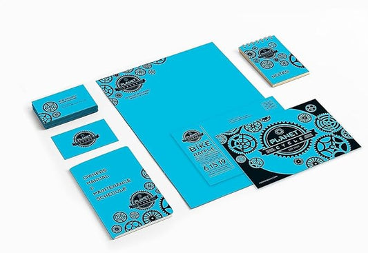 Neenah Paper 22721 Color Cardstock, 65lb, 8 12 x 11, Lunar Blue, 250 Sheets