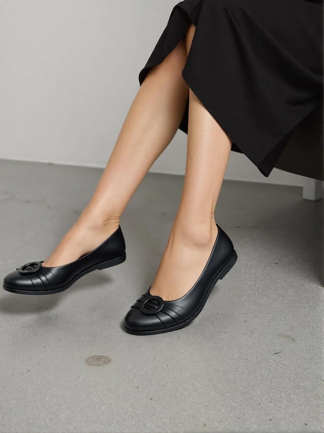 BEST TRENDY Women's Mary Jane Shoes – Classic Black Oxford Shoes with T-Strap Design | Comfortable & Stylish Mary Janes for Women | Casual & Dressy T-Strap Mary Jane Flats.