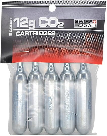 Swiss Arms 12gm CO2 Catridge (5-Pack)