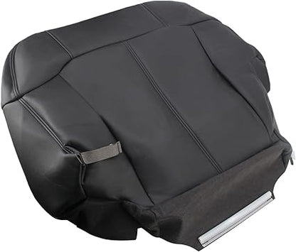 AUTOKAY Seat Cover Fits for Chevy Silverado Driver Bottom 1999-2002 - Graphite Gray