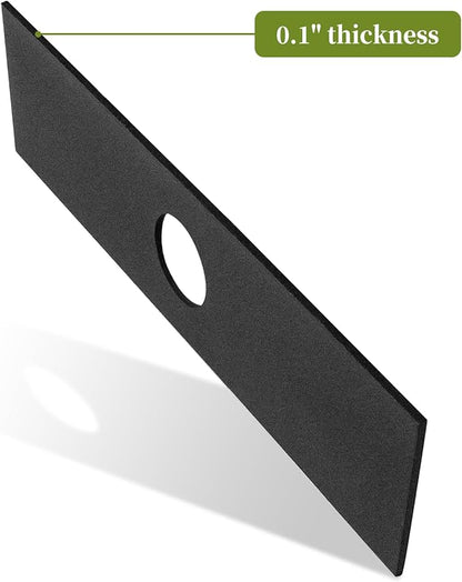 613223 Edger Blades Compatible with Stihl Ryobi Echo Craftsman Troy-Bilt Edgers 7-12" Replacement Blades for String Trimmer Edger Attachment, Replace 720237001, 791-613223B, 4133-713-4102, 4 Pack
