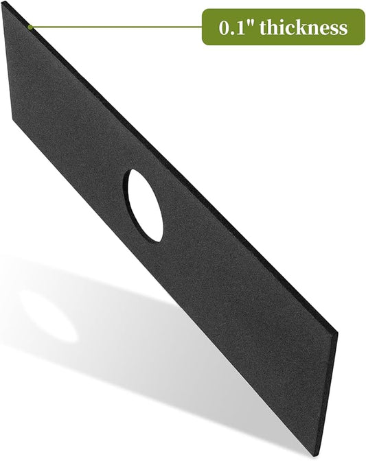 613223 Edger Blades Compatible with Stihl Ryobi Echo Craftsman Troy-Bilt Edgers 7-12" Replacement Blades for String Trimmer Edger Attachment, Replace 720237001, 791-613223B, 4133-713-4102, 4 Pack