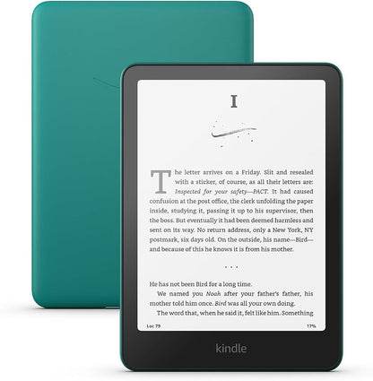 Visit the Kindle Store Kindle Paperwhite 16GB (newest model) – 20% faster, with new 7" glare-free display and weeks of battery life – Jade