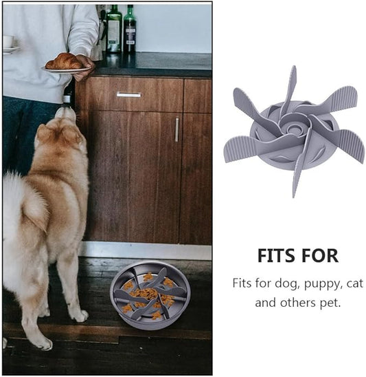 Spiral Slow Feeder Insert for Dog Food Bowl Anti-Choking Dog Slow Feeder Pet