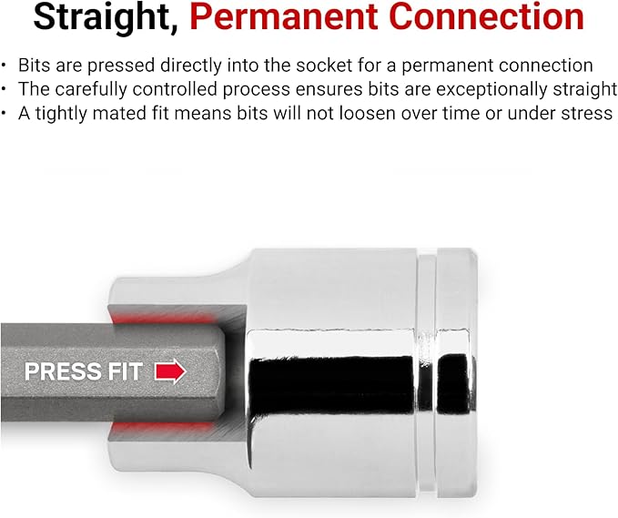 TEKTON 3/8 Inch Drive x 5.5 mm Hex Bit Socket | SHB13205