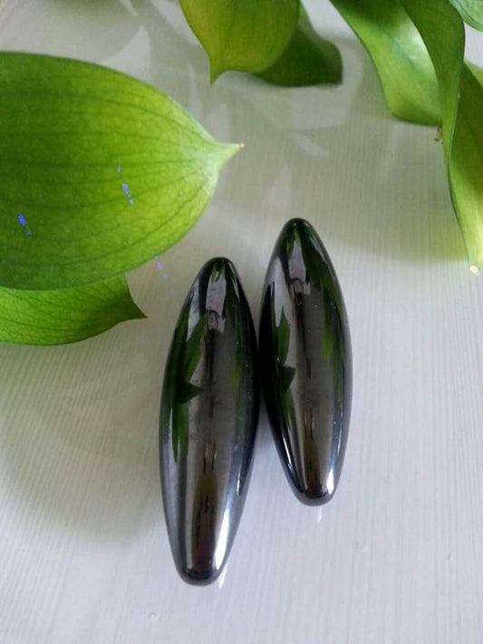 Nature's Enlightenment Hematite Crystal Pair
