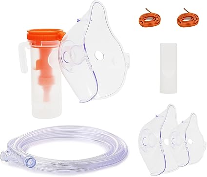 Nebulizer Replacement Kit for Adult and Child, Suitable for Home Use