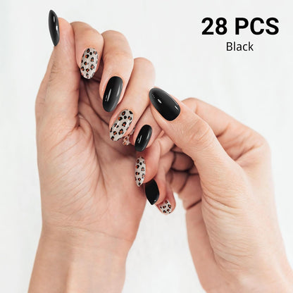DUKASOU Semi Cured Gel Nail Strips, Spring Blossoms | 28 pcs Gel Nail Strips Work with Any UV Lamp, Salon Quality UV Nails Stickers, Easy to Apply for Home Nails DIY https://a.co/d/0bWK2win ( purple)