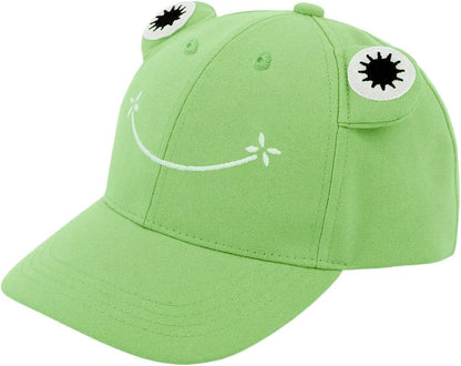 Giovacker Kids Adults Unisex Shiny Sequins Mesh Baseball Cap Cat Ears Rhinestones Decor Peak Cap Adjustable Sunhat