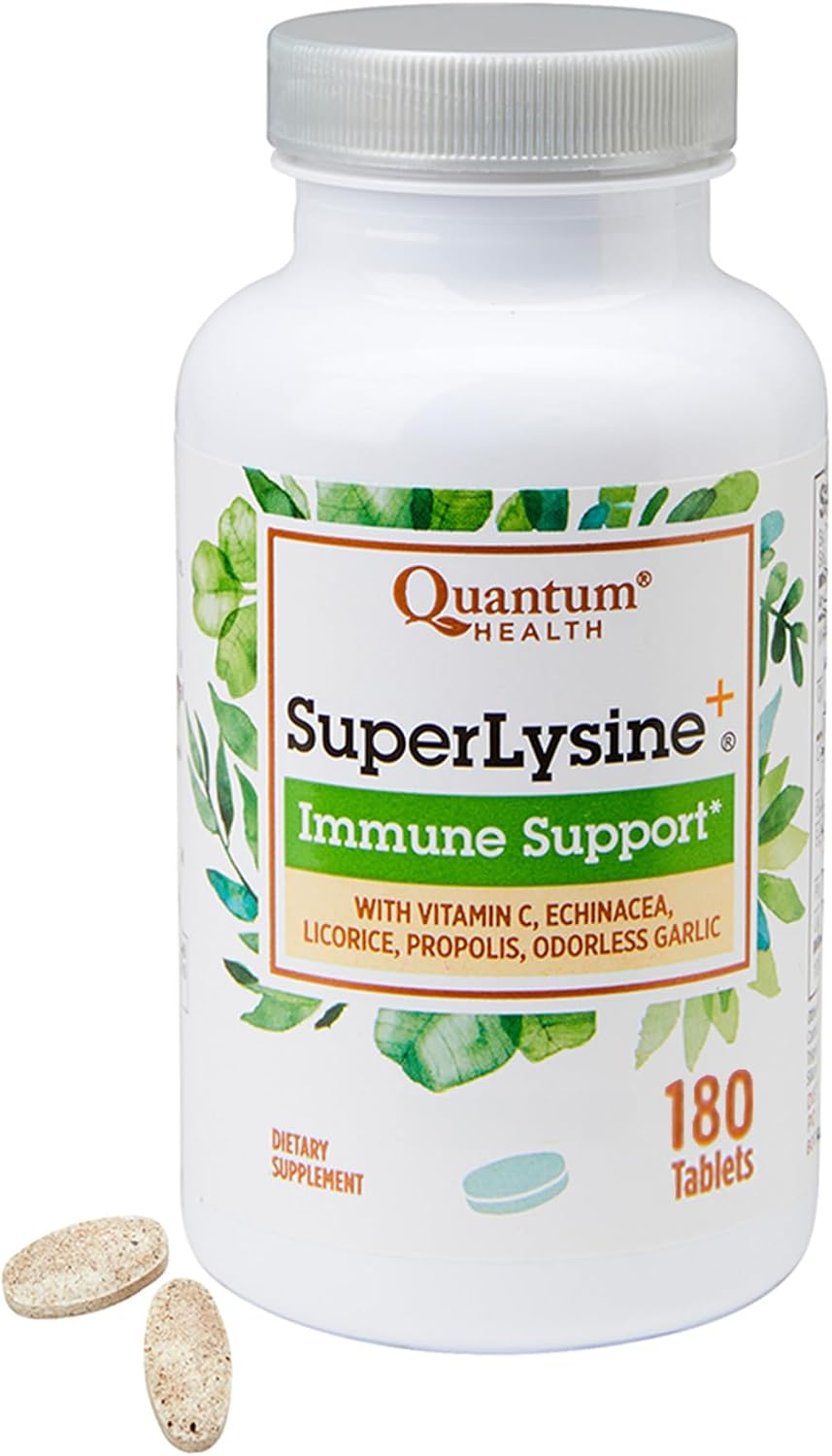 This advanced lysine formula with vitamin C, echinacea, and other powerful antioxidants provides immune support and lip health benefits.