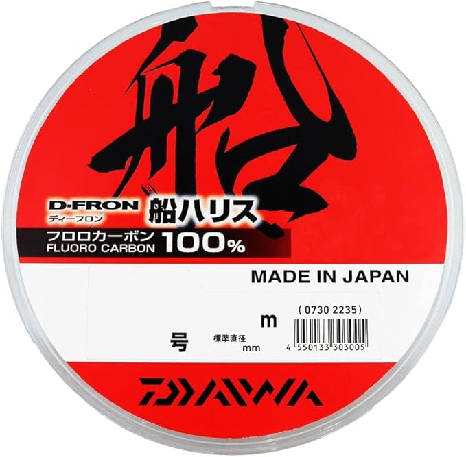 Daiwa Fluoro Line D-Fron Ship Harris, No. 1.5 - No. 30