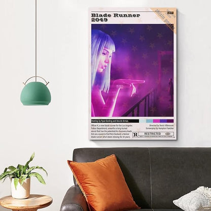 DOKTor Blade Runner 2049 Movie Aesthetic Posters Decorative Painting Canvas Wall Posters And Art Picture Print Modern Family Bedroom Decor Posters 12x18inch(30x45cm)