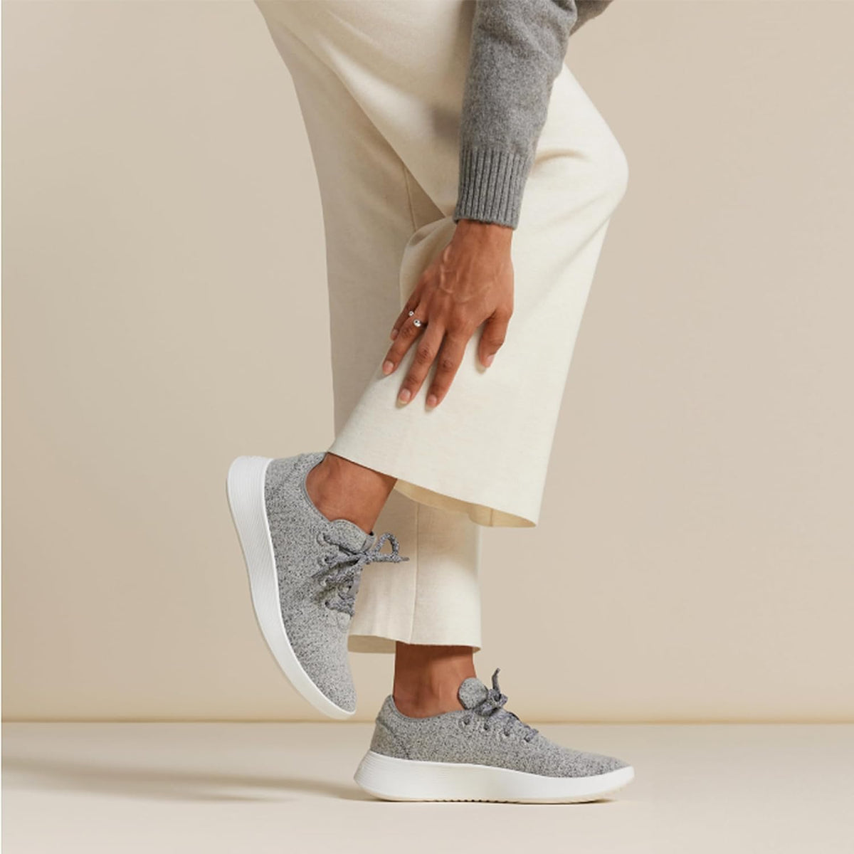 Allbirds Women's Wool Runner Go, Breathable Merino Wool Sneakers