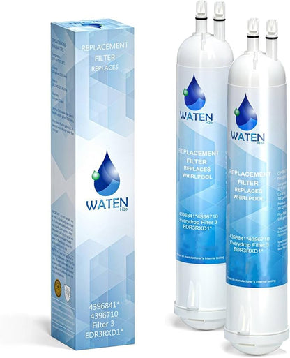 4396841 Compatible with 4396841 Water Filter, EDR3RXD1, 4396841, 4396710, Filter 3, 46-9083,46-9030, 9030, 9083 Water Filter | 2 Pack
