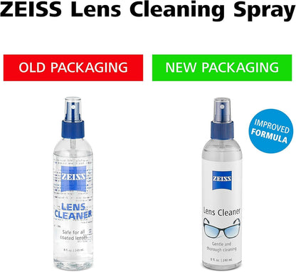 ZEISS Lens Care – 2x 8oz Streak-Free Lens Spray for Eyeglasses and Optics (2 pack)