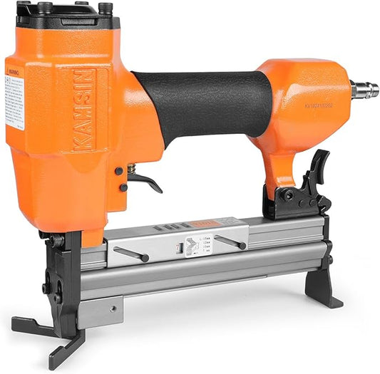 V1015 30 Gauge Pneumatic Picture Frame Nailer, 13/32-Inch Crown V Nailer, 3/16-Inch to 19/32 -Inch Length V-nails Picture Frame Joiner V Nail Gun For Picture Frames (Nail Gun Only)