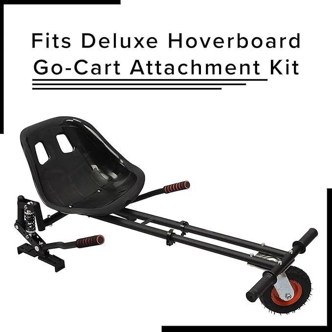 AlveyTech Front Caster Wheel Assembly for the Deluxe Hoverboard Go-Kart Attachment Kit