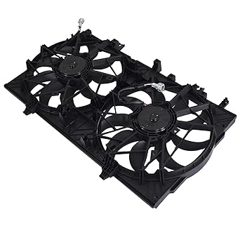 Dual Radiator Condenser Cooling Fan Replacement for Nissan Rogue 2014-2018 Replacement for X-Trail 2015-2017